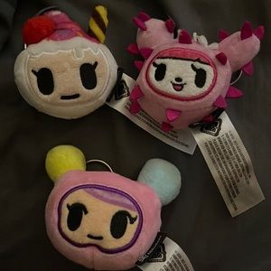 Tokidoki keychain bundle
